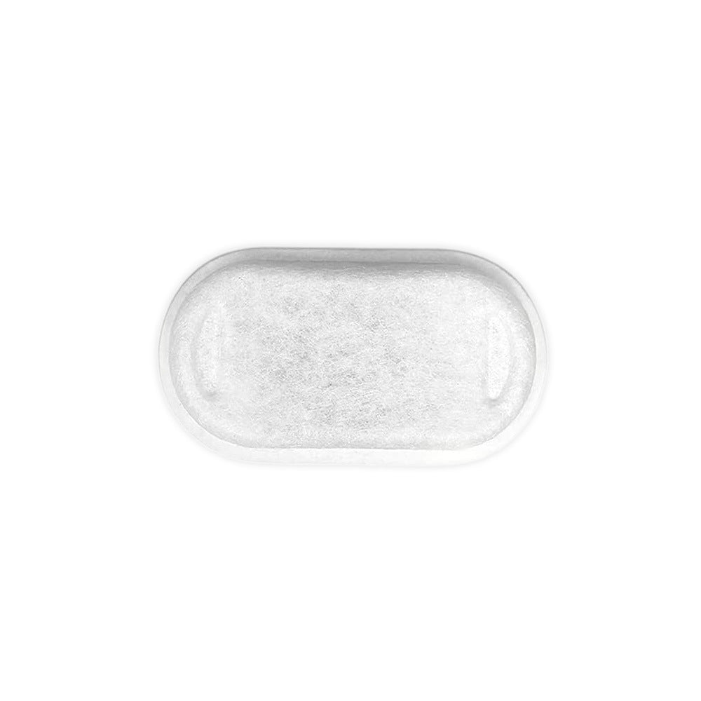 2.99inch Bamboo Activated Carbon Oval Cartridge Pet Water Fountain Compatible Stainless Steel Waterproof Portable Dispenser